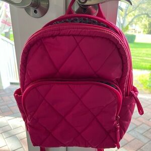 Vera Bradley Floral Pink Backpack